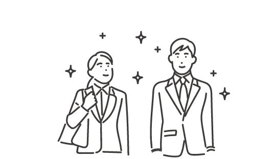 平均年齢のイラスト