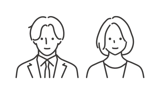 平均年齢のイラスト